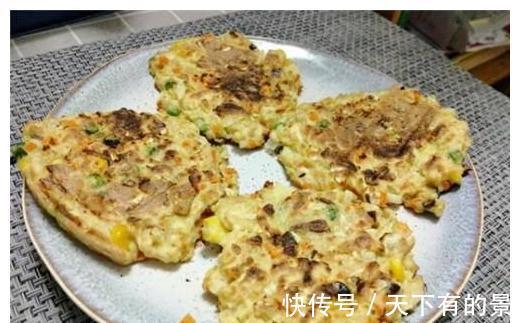 五香粉|豆腐不炖不煮，一搅一拌做成饼，外焦内软，弹滑香甜，美味！