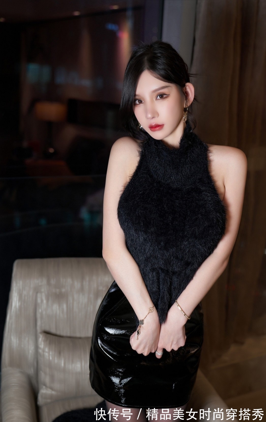 衣服 年夜饭穿这款衣服,成熟又有韵味,搭配在一起毫无违和感