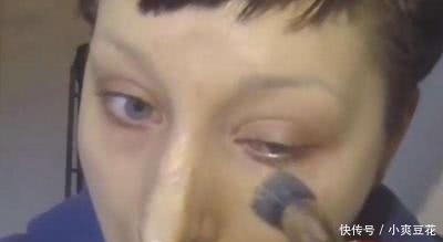 女子突发奇想把自己化妆成女巫, 看到效果之后网友直呼可爱