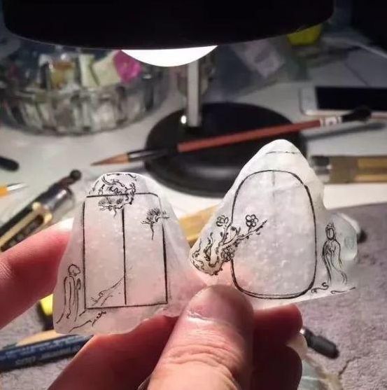 雪花棉,翡翠里的冰雪世界|玉赏 | 雪花棉翡翠