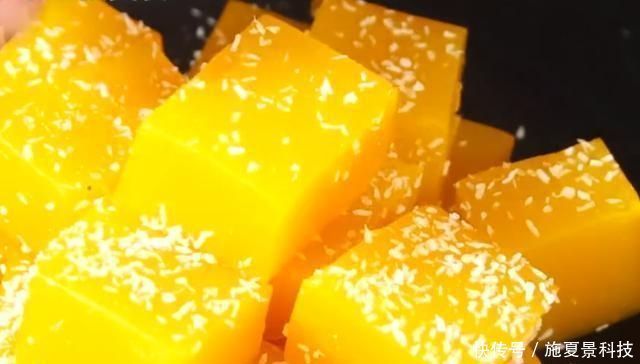 南瓜新做法,不蒸不煮不烙饼,香甜Q弹,孩子一口一个,直说好吃