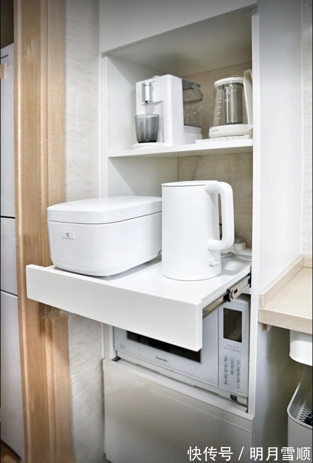 电器|我家3㎡小厨房，紧凑却不拥挤，能装下所有厨房电器，邻居超羡慕