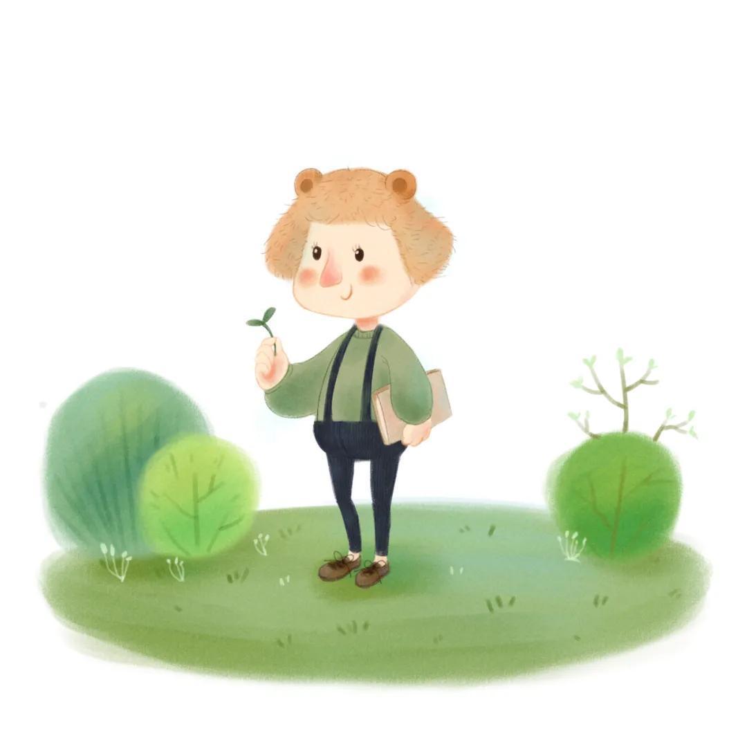 插画|商业插画教程!手把手教你画超萌小熊插画教程!