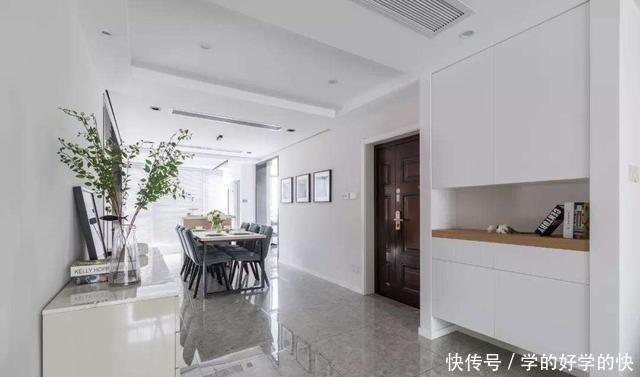 隔断|入户门左右没有过道墙,进门就是客餐厅,想要个鞋柜怎么就那么难!