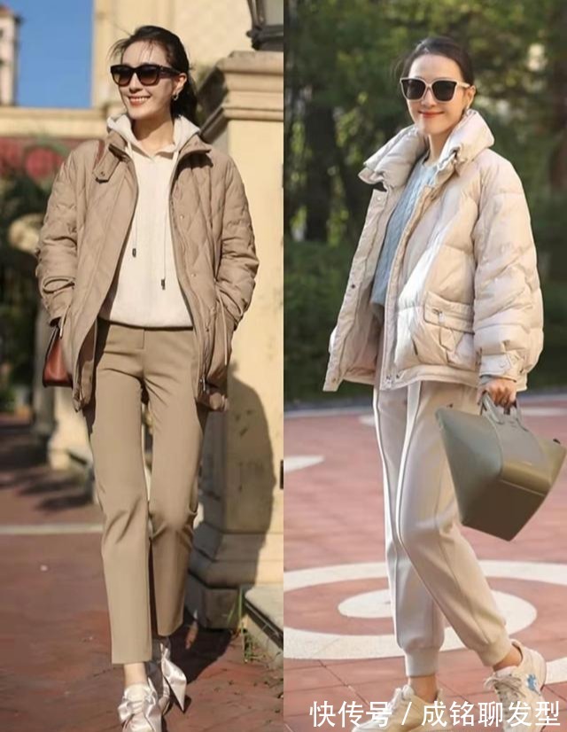 时尚|冬季时髦的穿搭上线,羽绒服大衣搭配一网打尽,保暖时尚两不误