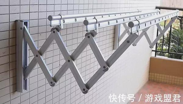隐形晾衣架|别人家颜值爆表的休闲区阳台,衣服到底是怎么晾的?
