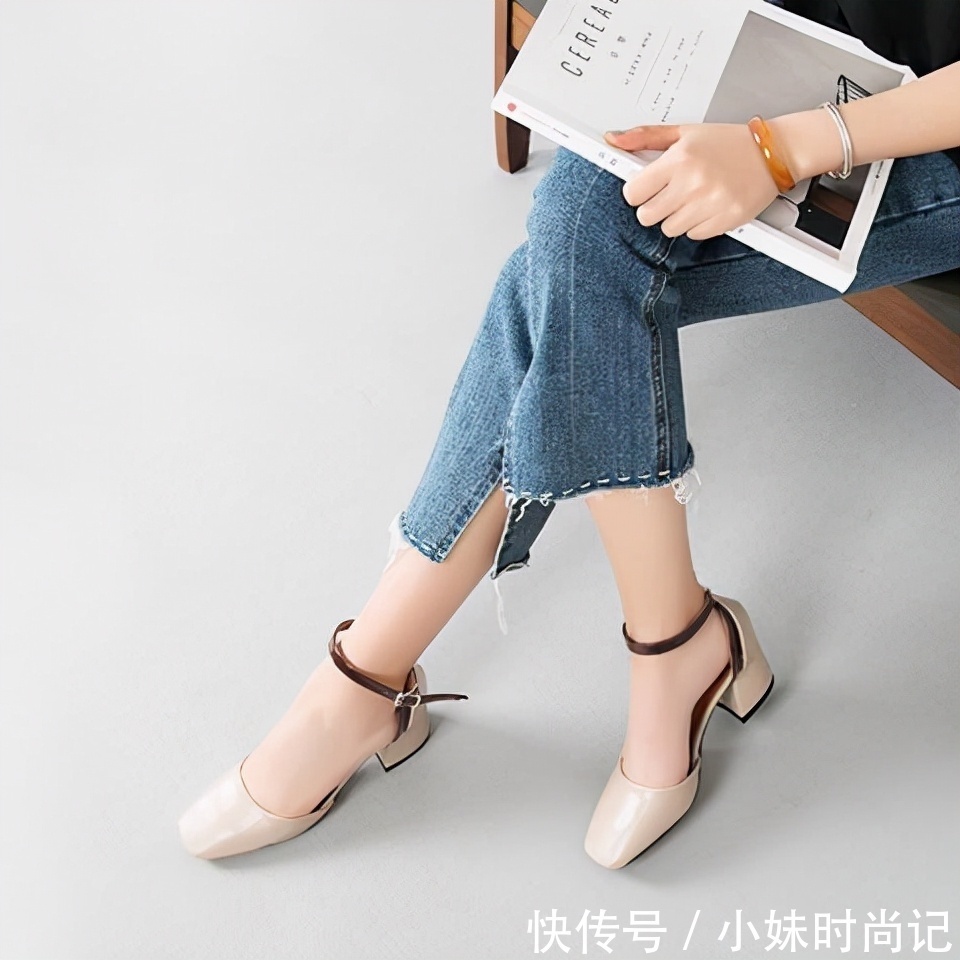 一字扣 今年大火的猫跟鞋,穿出自信女神范,无视场合惊艳四座