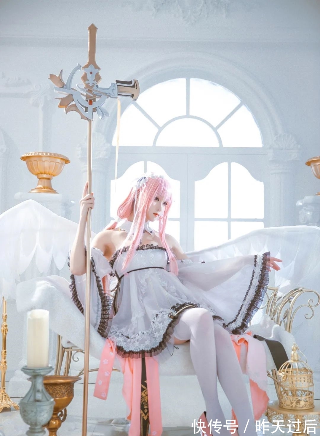 碧蓝航线|cos:碧蓝航线英仙座cos正片@瓦斯塔亚小龙虾,这该死的大长腿