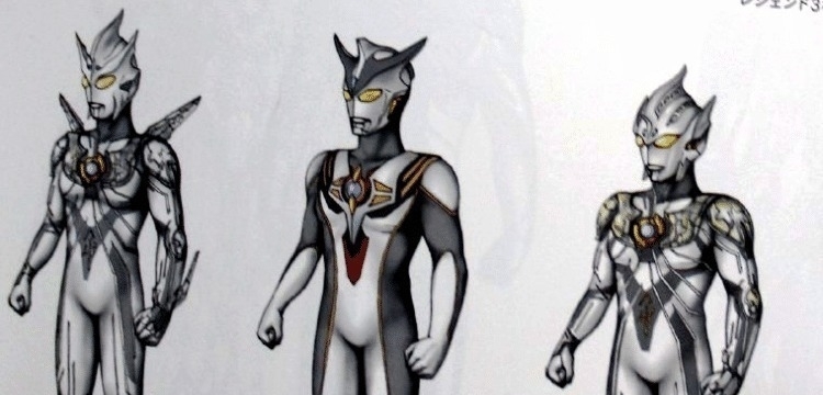 初稿|奥特曼 神秘四奥初稿形象来了,雷杰多修改9次才确定!