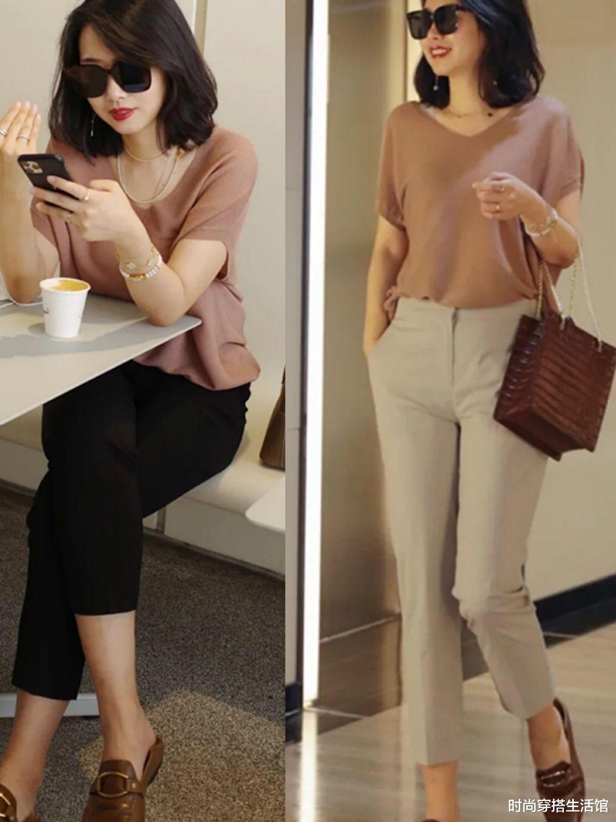 女人|简约又高级！这位时尚博主夏季搭配示范，适合40+女人穿
