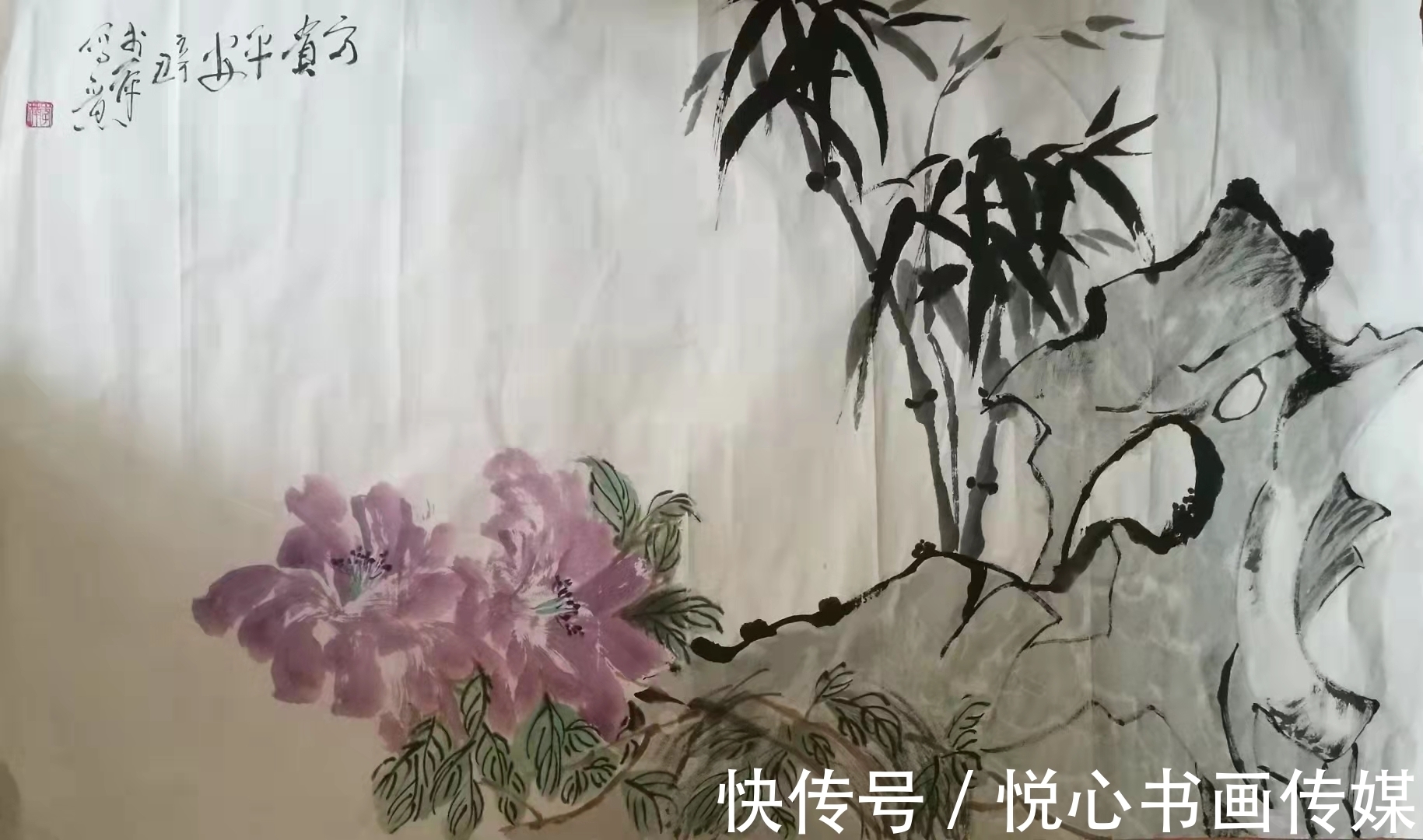 花鸟画$花鸟画创作室艺术总监，当代著名画家李萍国画作品欣赏