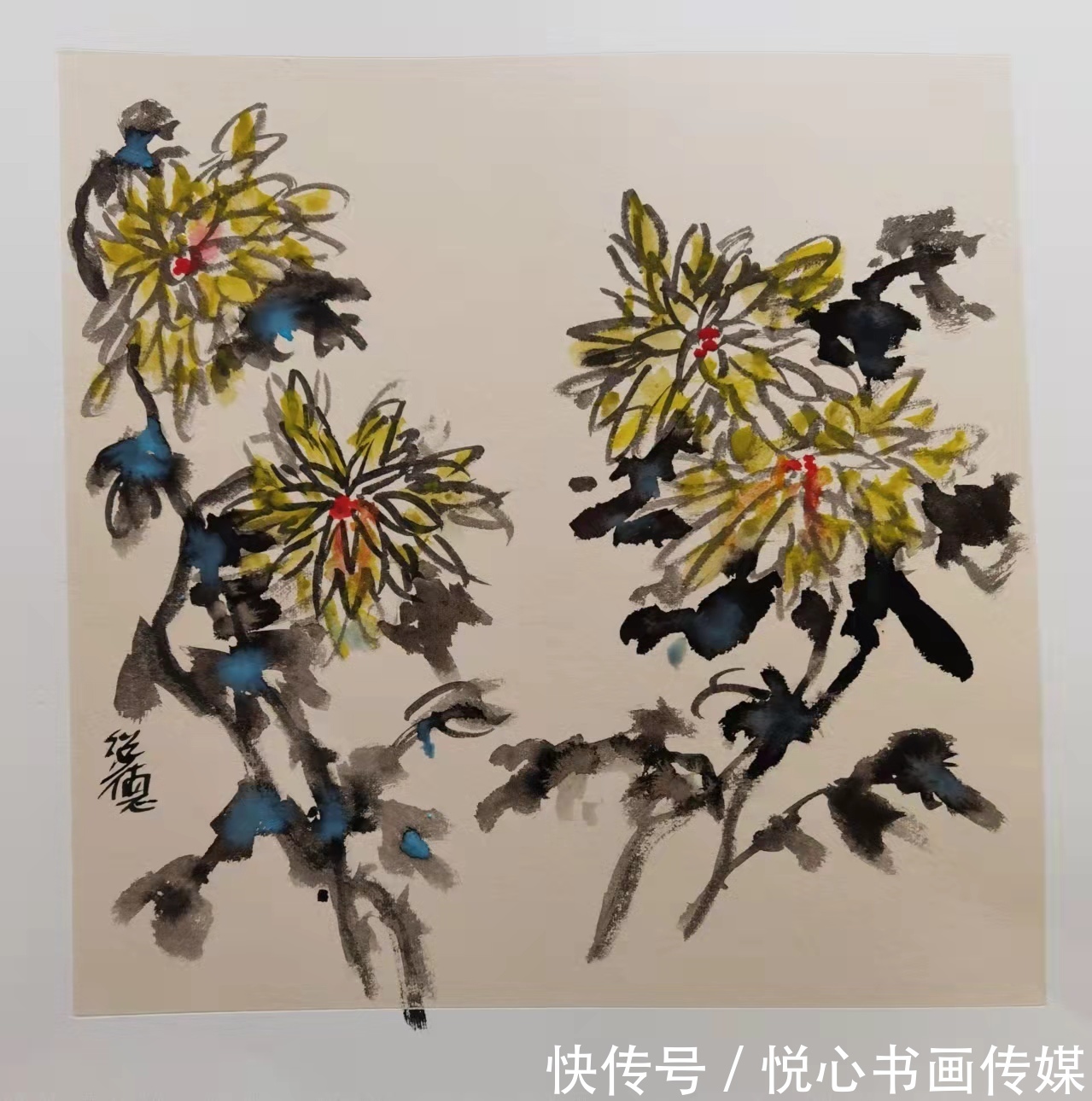 山东师范大学@中国国际书画艺术研究会理事邢继德国画作品欣赏