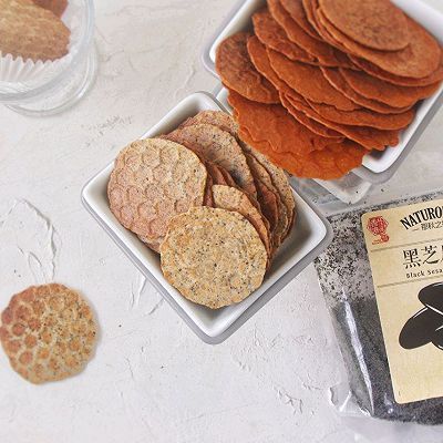 黑芝麻蛋卷脆片