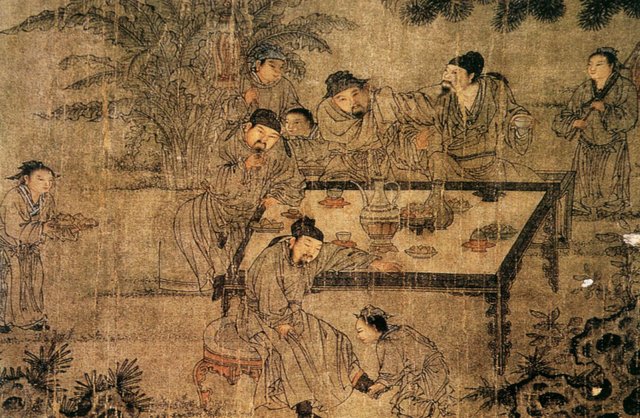 宋朝的宫廷宴饮种类繁多，风格多样，或多或少地现着皇恩