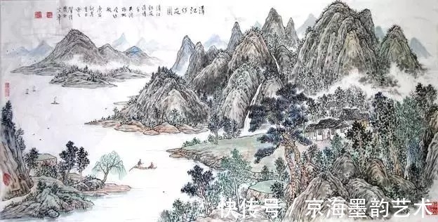 |对前人的三大超越|山水大家贺伟国| 山水画