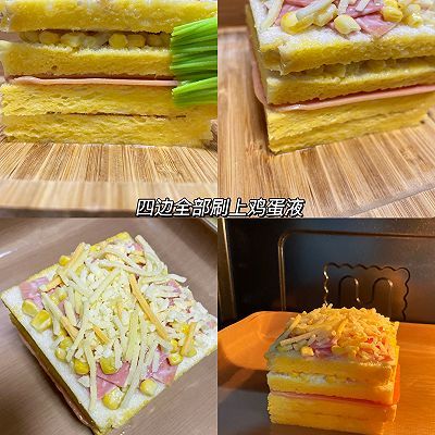 芝士玉米三明治