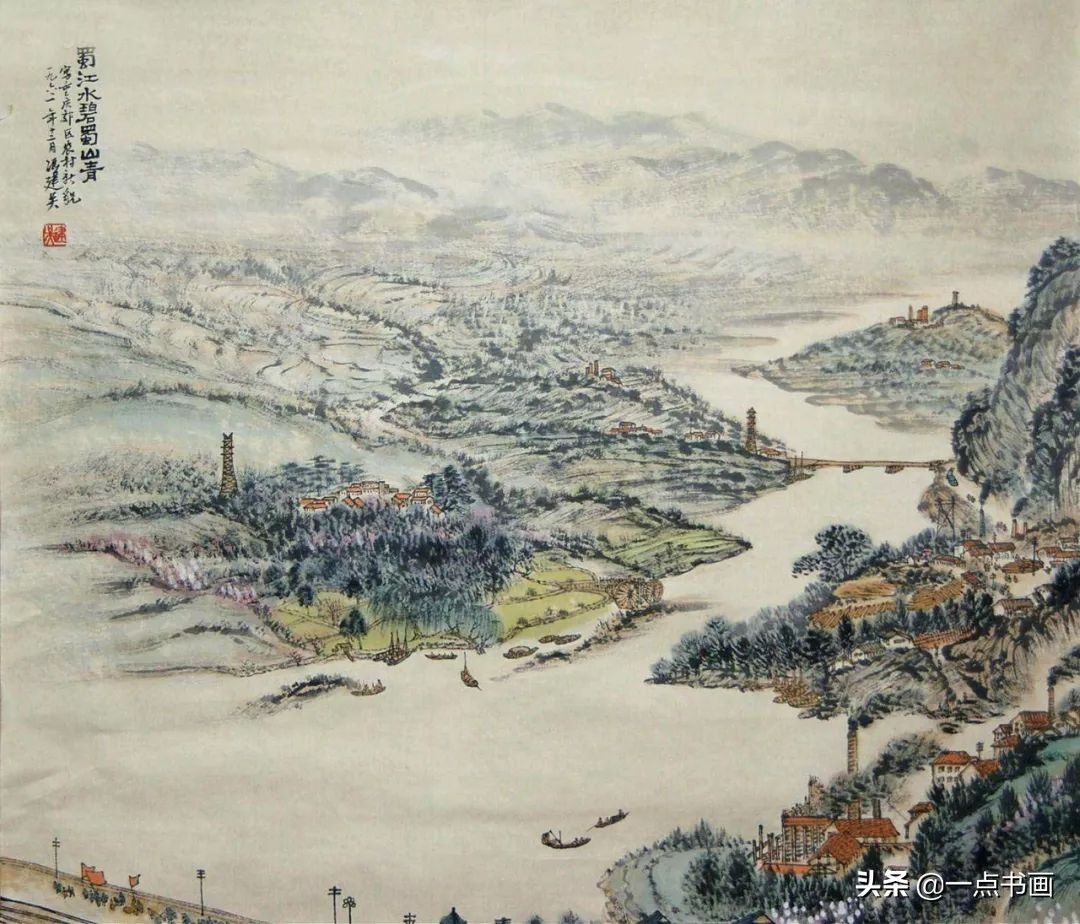 中国画|冯建吴：百年来川渝地区少有的艺术大师