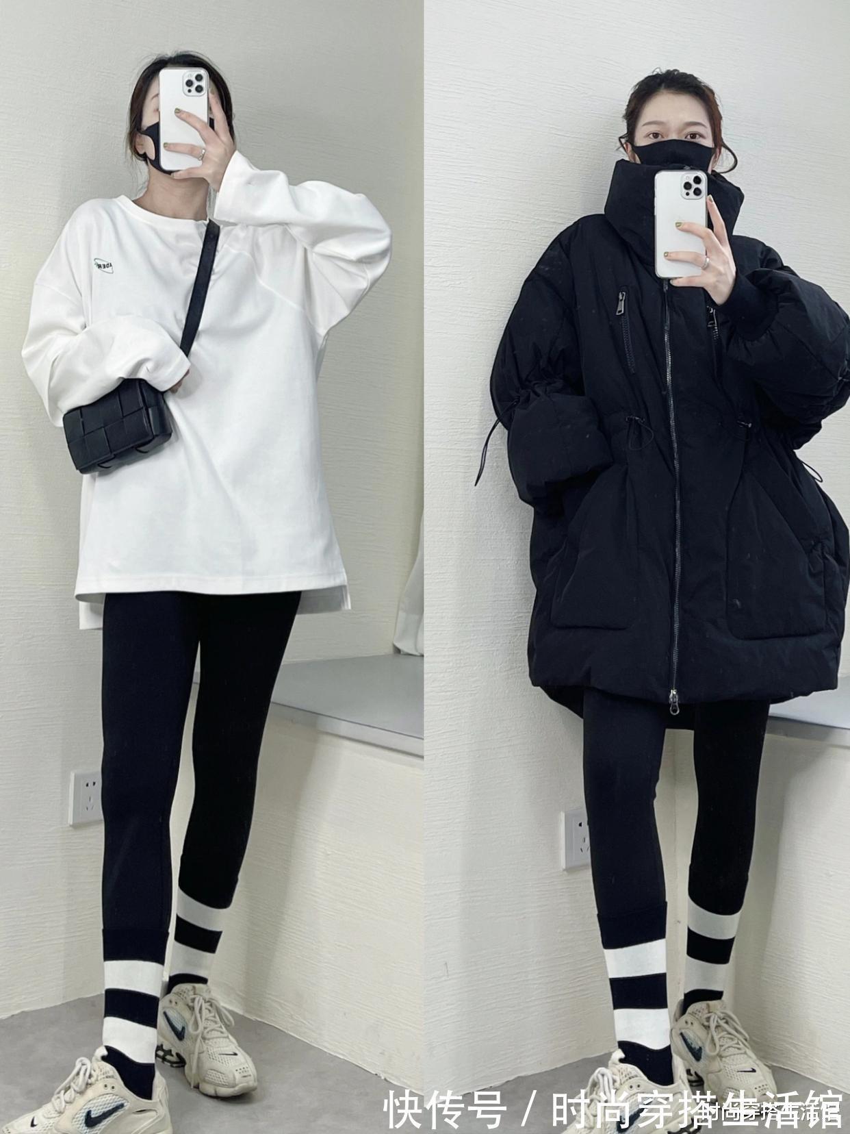 阔腿裤 过年了,牛仔裤收起来吧,现流行的是“加绒裤”,显高显瘦显腿长