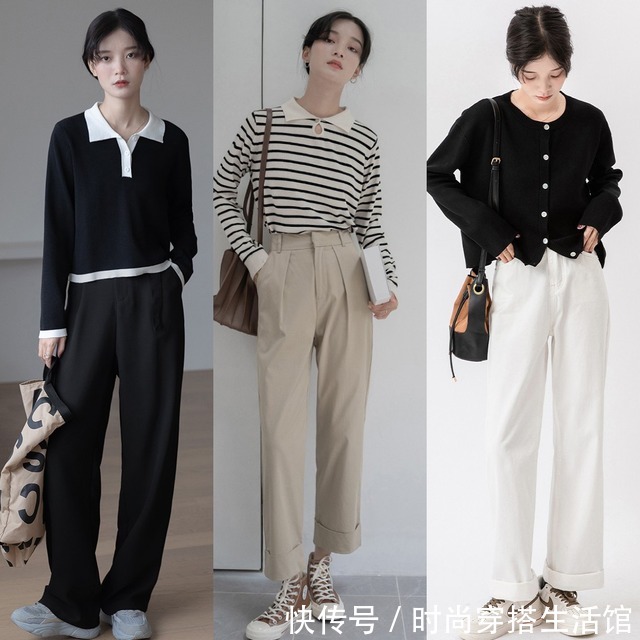 西装外套|秋天上班怎么穿?这24种简约轻熟风穿搭示范,照着穿就对了