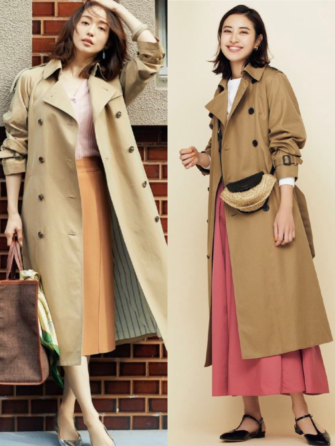 衬衫 早秋季节,“风衣的高级穿法”是这样的,搭配衬衫利落又有气场