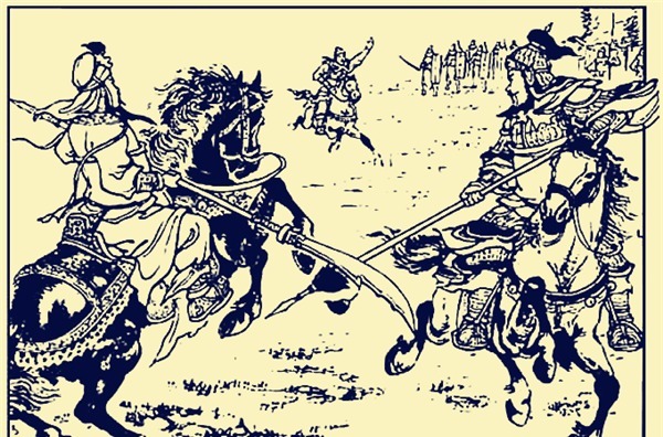 关羽|夏侯惇如果没有眼瞎，黄河渡口能打败巅峰时期的关羽吗？