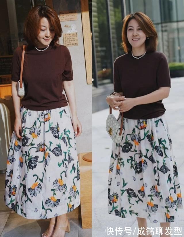 圆领 奔五的女人别穿得太职业,试试这几种高级感穿搭,时尚优雅又减龄