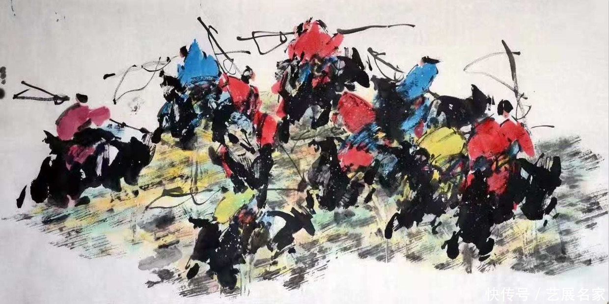 欣赏|【艺展中国】吴·斯日古楞绘画作品欣赏