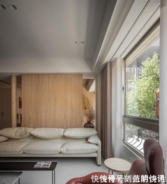 木饰面|买下人生最后一个家,96㎡装修朴实又高级,在此相伴余生