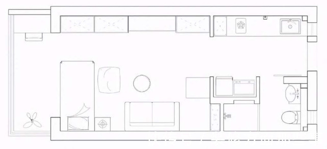 公寓|24㎡公寓整体干净舒适不造作，一个人住生活简单幸福