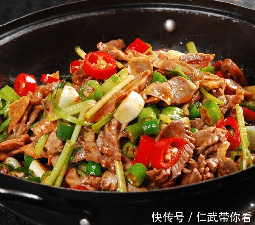 干锅双脆又麻又辣的做法