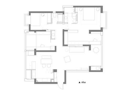 衣帽间|其实极简与收纳并不冲突,她140㎡新家,干净大气,还特实用