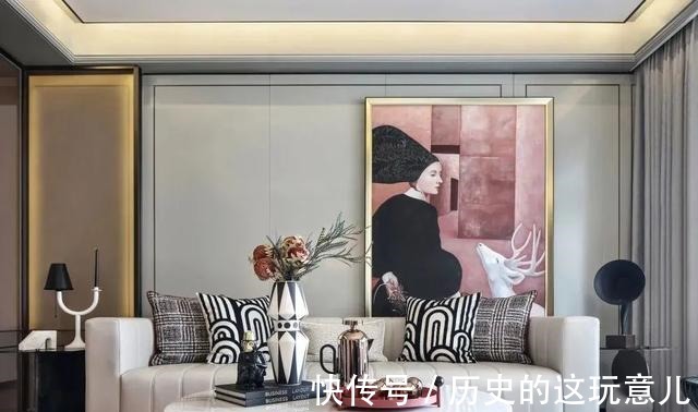 绯红|161平米轻奢新欧式，优雅时尚~！