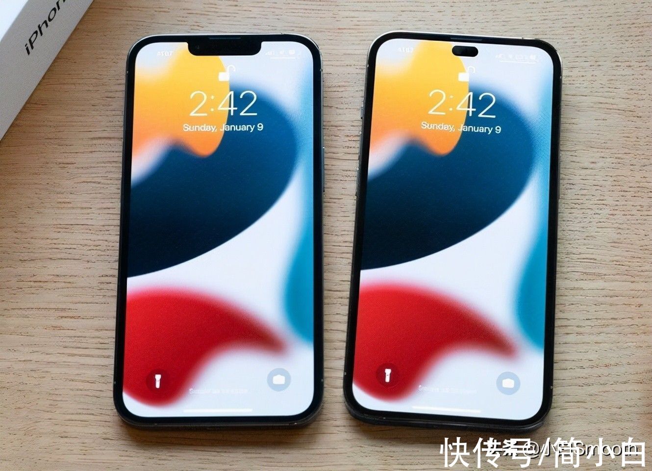 mini|iPhone14系列进一步确认：拥有四款机型，小刘海+双挖孔设计