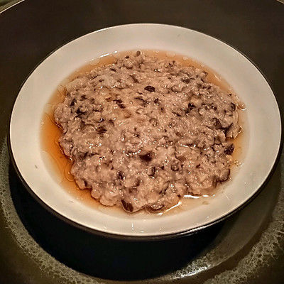 香菇虾皮蒸肉饼