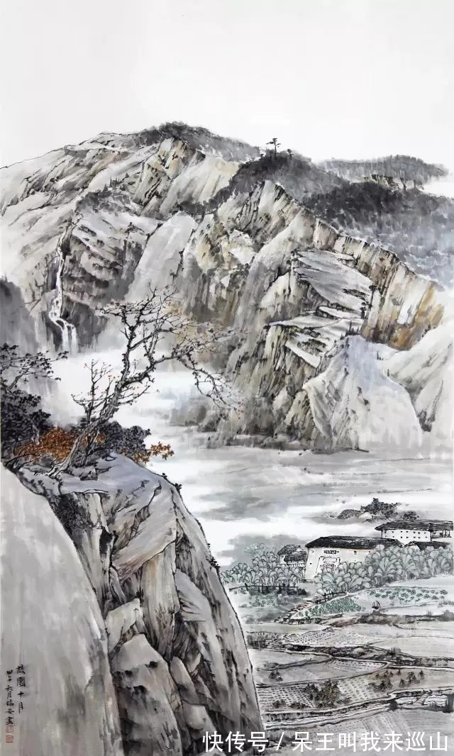 美术家协会|写生的朴拙与创作的梦幻|沈瑞安山水画