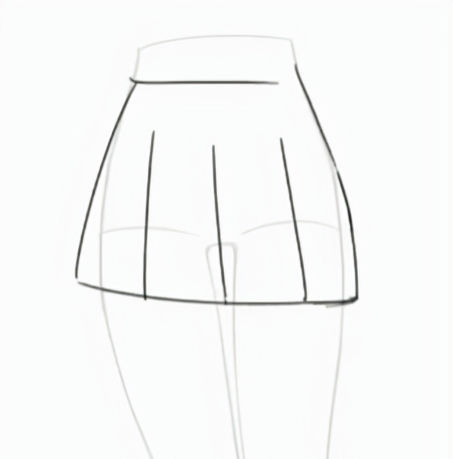 百褶裙|女生的裙子怎么画好？动漫女生裙子画法