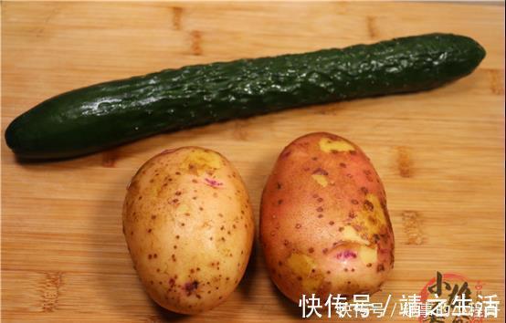 烧肉|土豆别炒土豆丝了，多加1根黄瓜，简单一做，比吃红烧肉还下饭