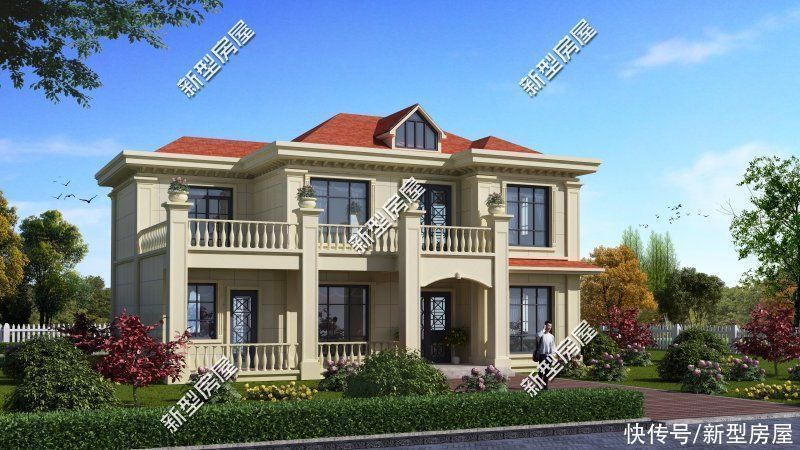 图纸|30万的存款,能在农村建什么样的房子?这8套图纸看看你喜欢哪套