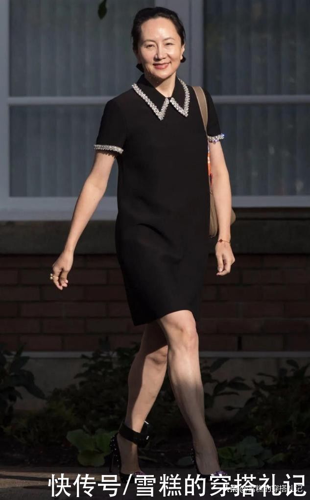 裙子|真正见过世面的女人，穿裙子不会配凉鞋，不得体！看孟晚舟就懂了