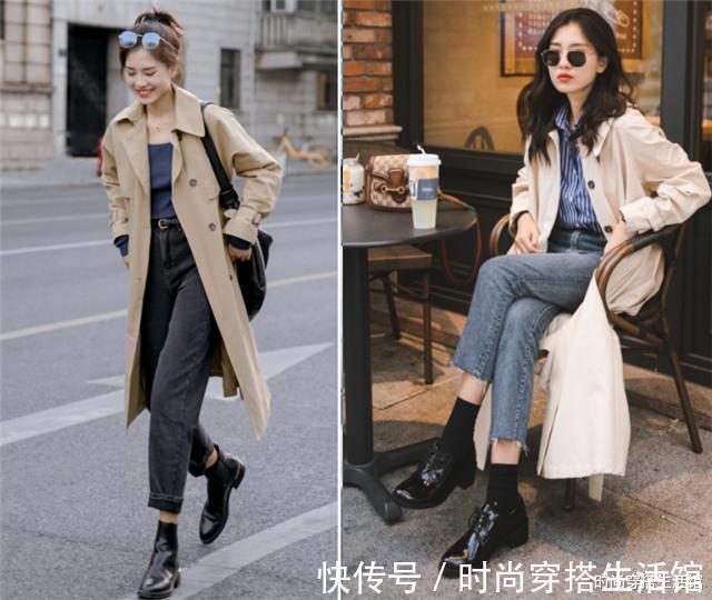 搭配 听说,秋季穿风衣不要搭配裙子,这3个搭配思路更加时髦有范