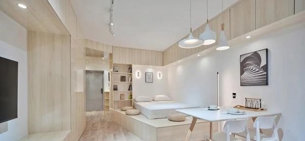 小户型|看到她家34㎡的小窝,我家130㎡瞬间就不香了,小户型住出了豪宅范