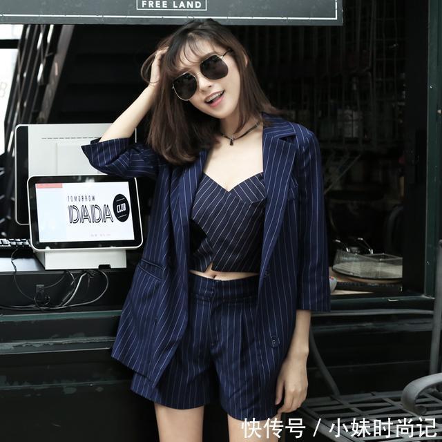 西装外套 80后女人穿出时髦气质感的西装套装,今年巨流行
