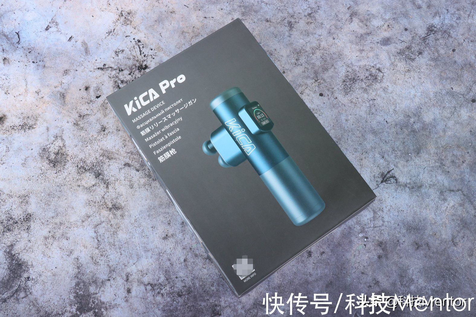 kicKiCA Pro筋膜枪评测：自带显示屏，随时随地监视筋膜枪