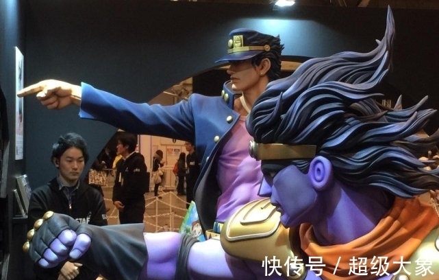 欧拉|JOJO:195cm的等身承太郎好帅气,网友:去合影都没法同框!