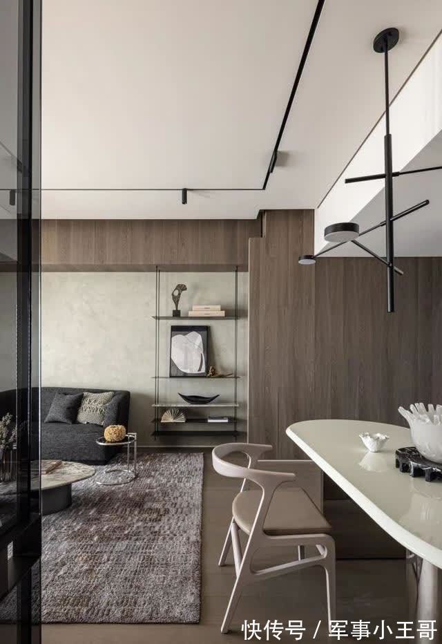 餐厅|参观了这位大学老师的家,才明白何为高级感,光是客厅就迷住了我