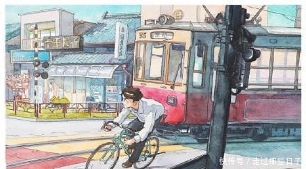 《你的名字》手绘画面,这些美到窒息的场景原来都是他画的