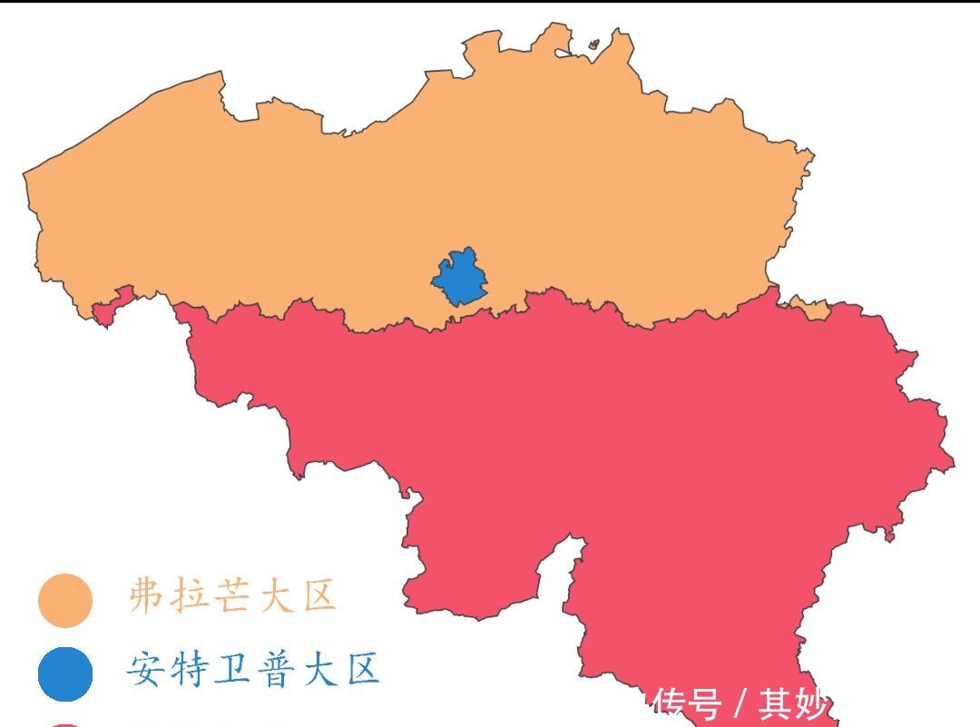 法兰克王国|比利时:夹在法国和荷兰之间,比利时为什么看起来像两个国家?