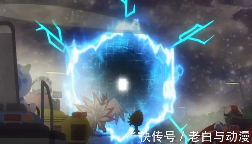 天蓝|数码宝贝鬼游:海蜇兽太爱恶搞,修女兽天蓝登场,御姐范十足