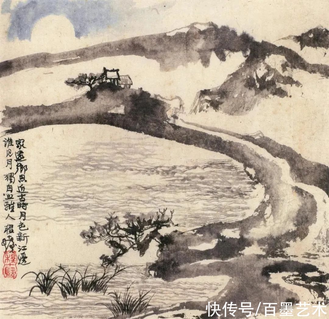 汪大文|程十发送女弟子四组册页,隐藏了四十年的精彩