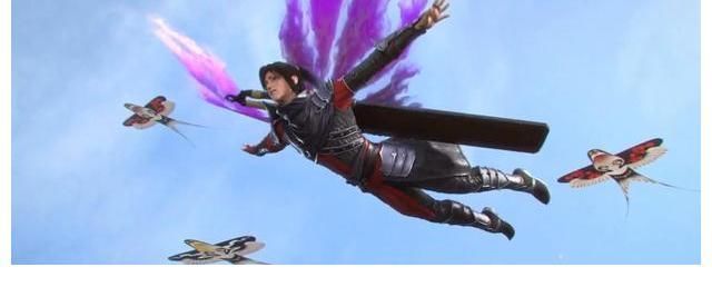 蛇人#美杜莎女王嘴角微扬地看着空中的萧炎,这是对萧炎动情的节奏?